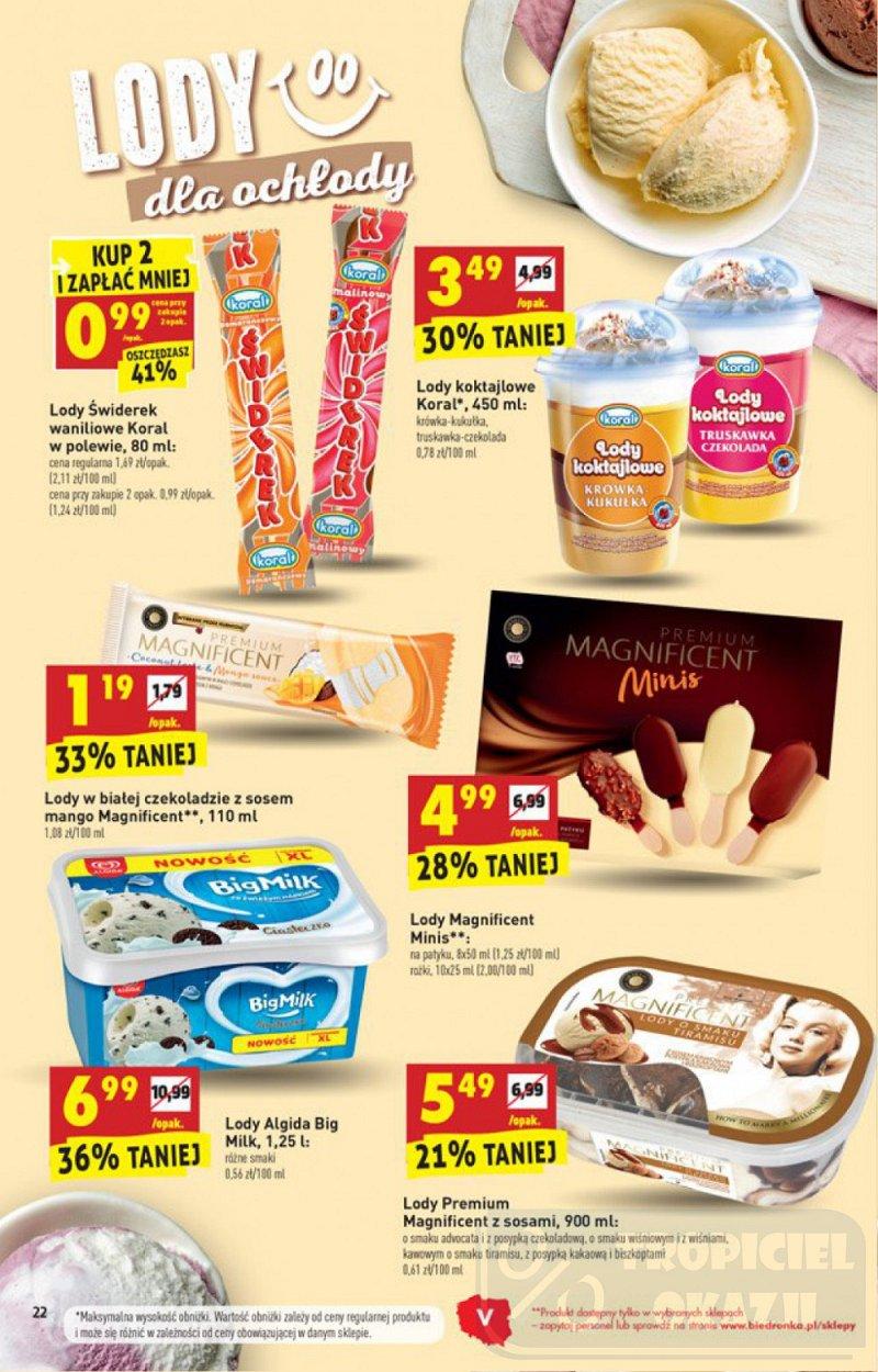 Gazetka promocyjna Biedronka do 19/07/2017 str.22