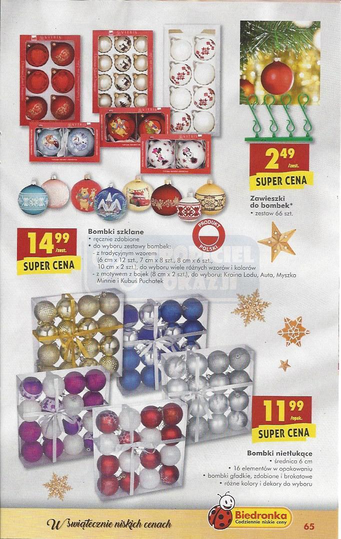 Gazetka promocyjna Biedronka do 30/11/2016 str.65
