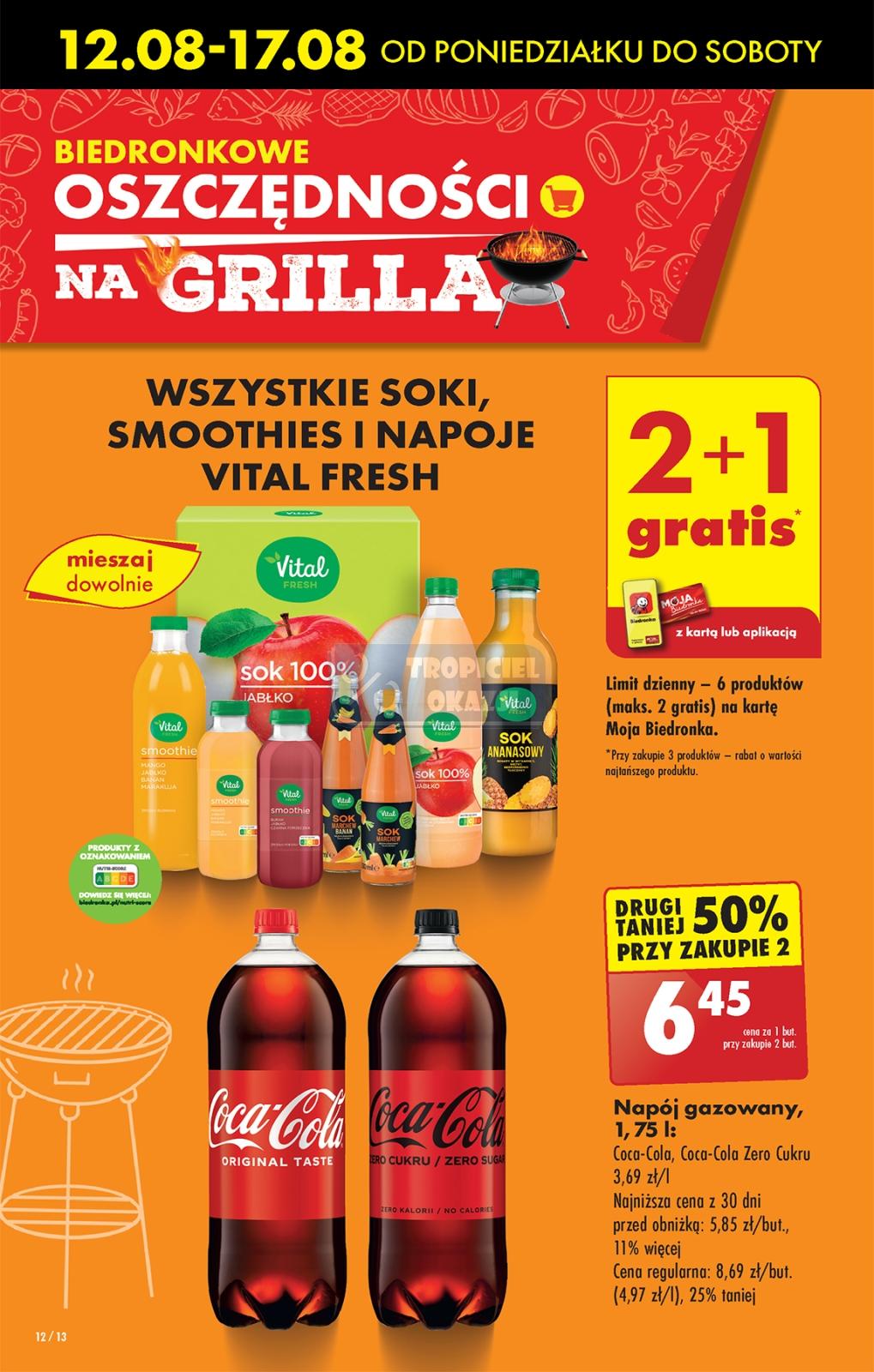 Gazetka promocyjna Biedronka do 17/08/2024 str.12