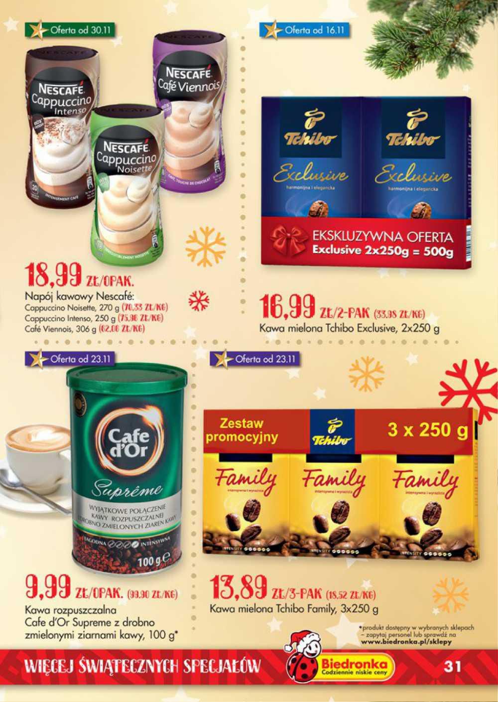Gazetka promocyjna Biedronka do 06/12/2015 str.31