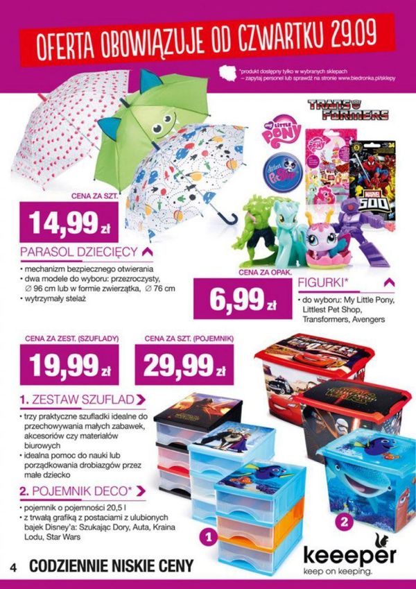Gazetka promocyjna Biedronka do 12/10/2016 str.4