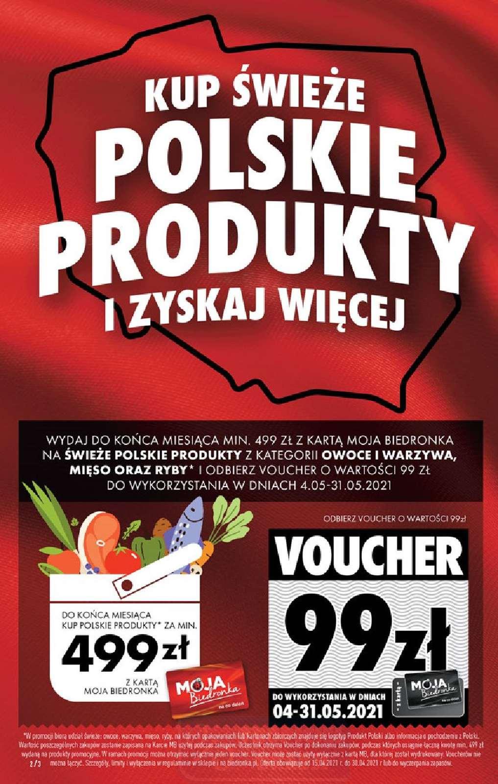 Gazetka promocyjna Biedronka do 25/04/2021 str.1