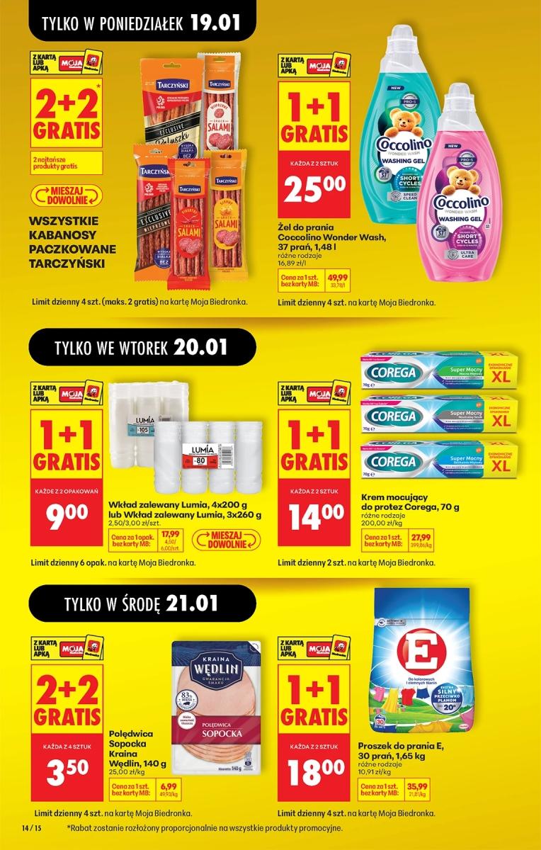 Gazetka promocyjna Biedronka do 25/01/2026 str.14