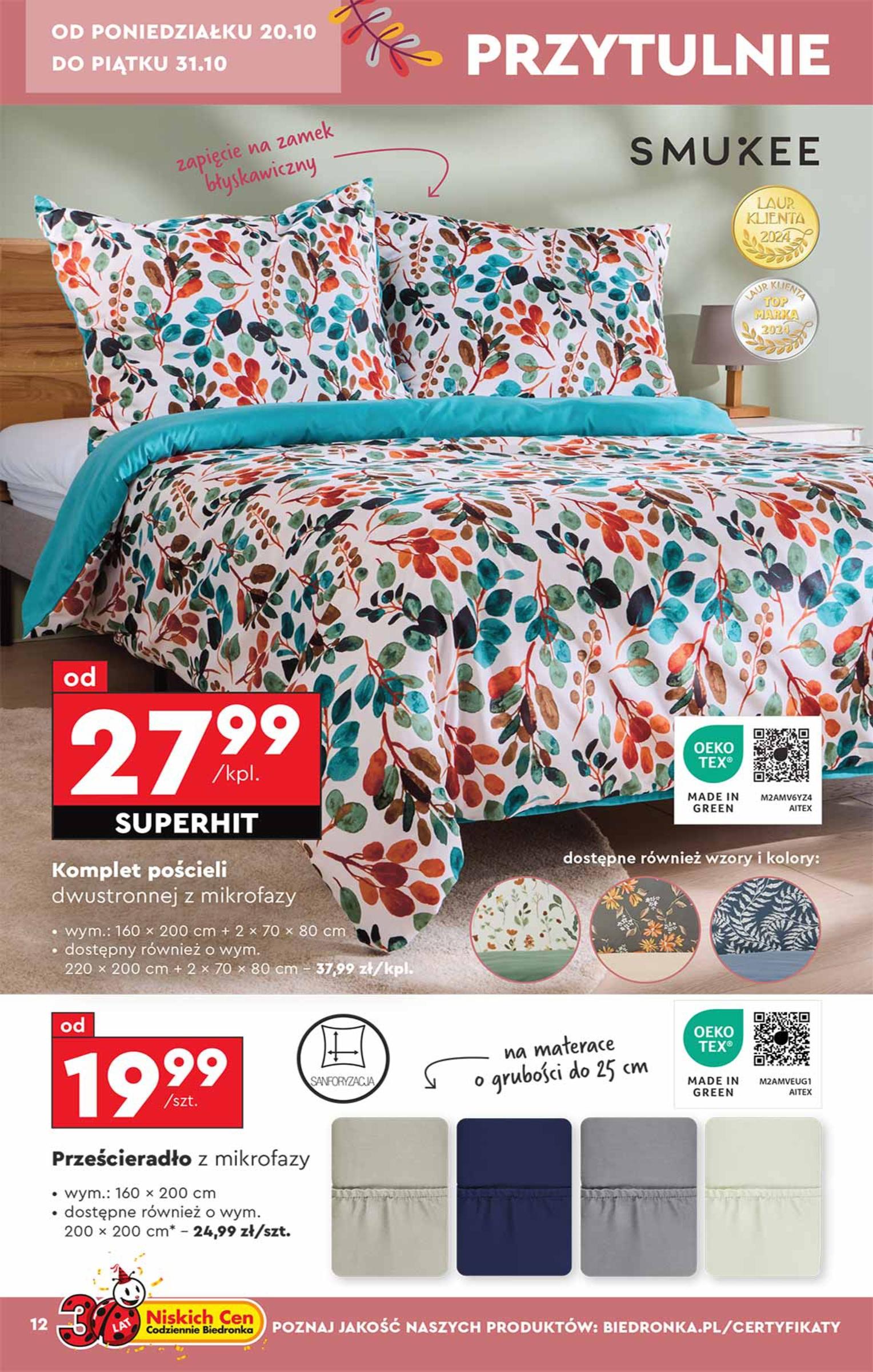 Gazetka promocyjna Biedronka do 31/10/2025 str.12