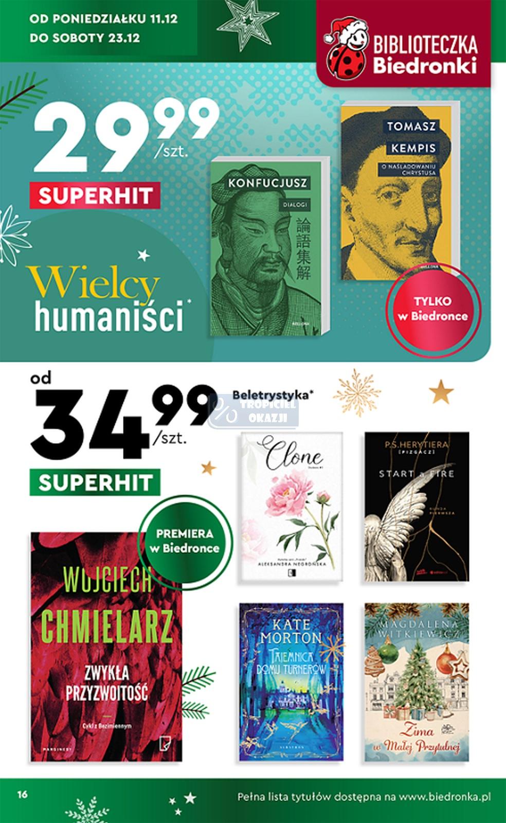 Gazetka promocyjna Biedronka do 17/12/2023 str.16