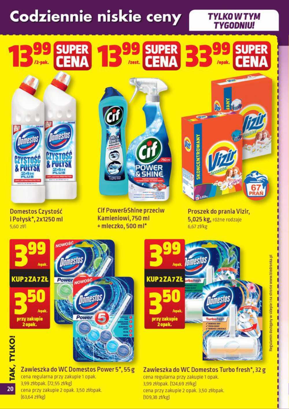 Gazetka promocyjna Biedronka do 09/12/2015 str.20