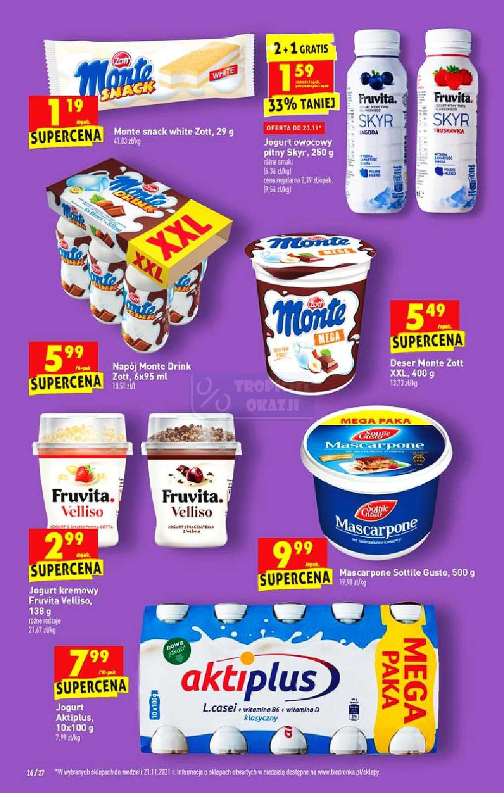 Gazetka promocyjna Biedronka do 24/11/2021 str.26