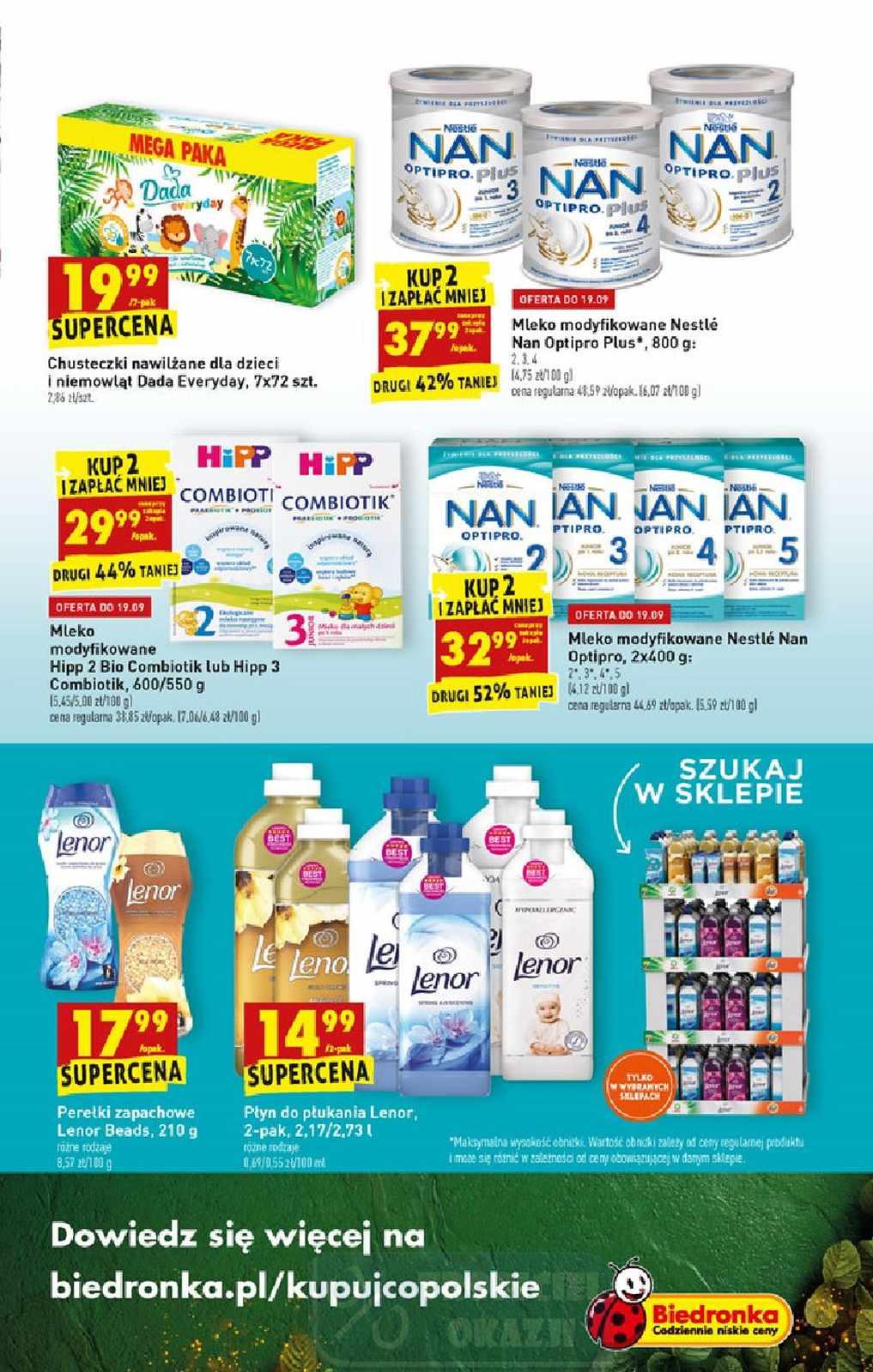 Gazetka promocyjna Biedronka do 23/09/2020 str.47