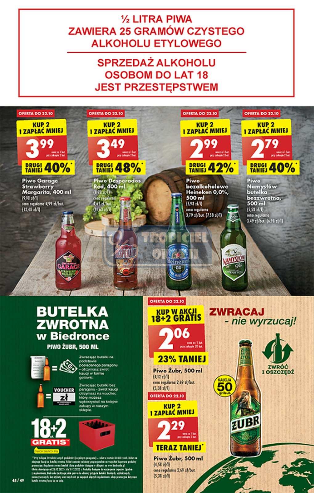 Gazetka promocyjna Biedronka do 26/10/2022 str.48
