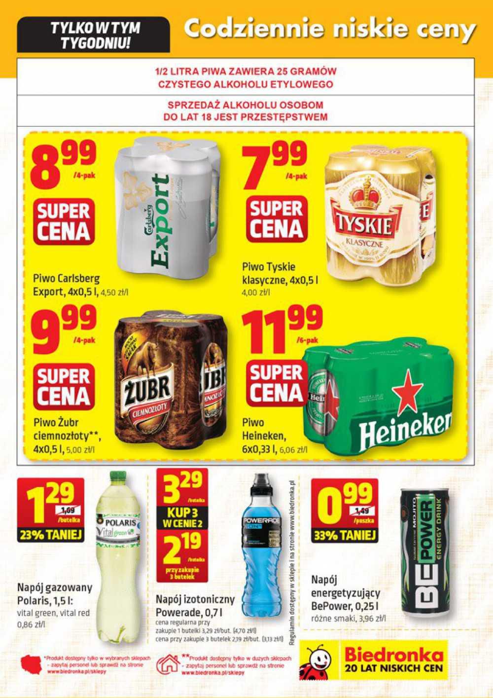 Gazetka promocyjna Biedronka do 25/11/2015 str.19