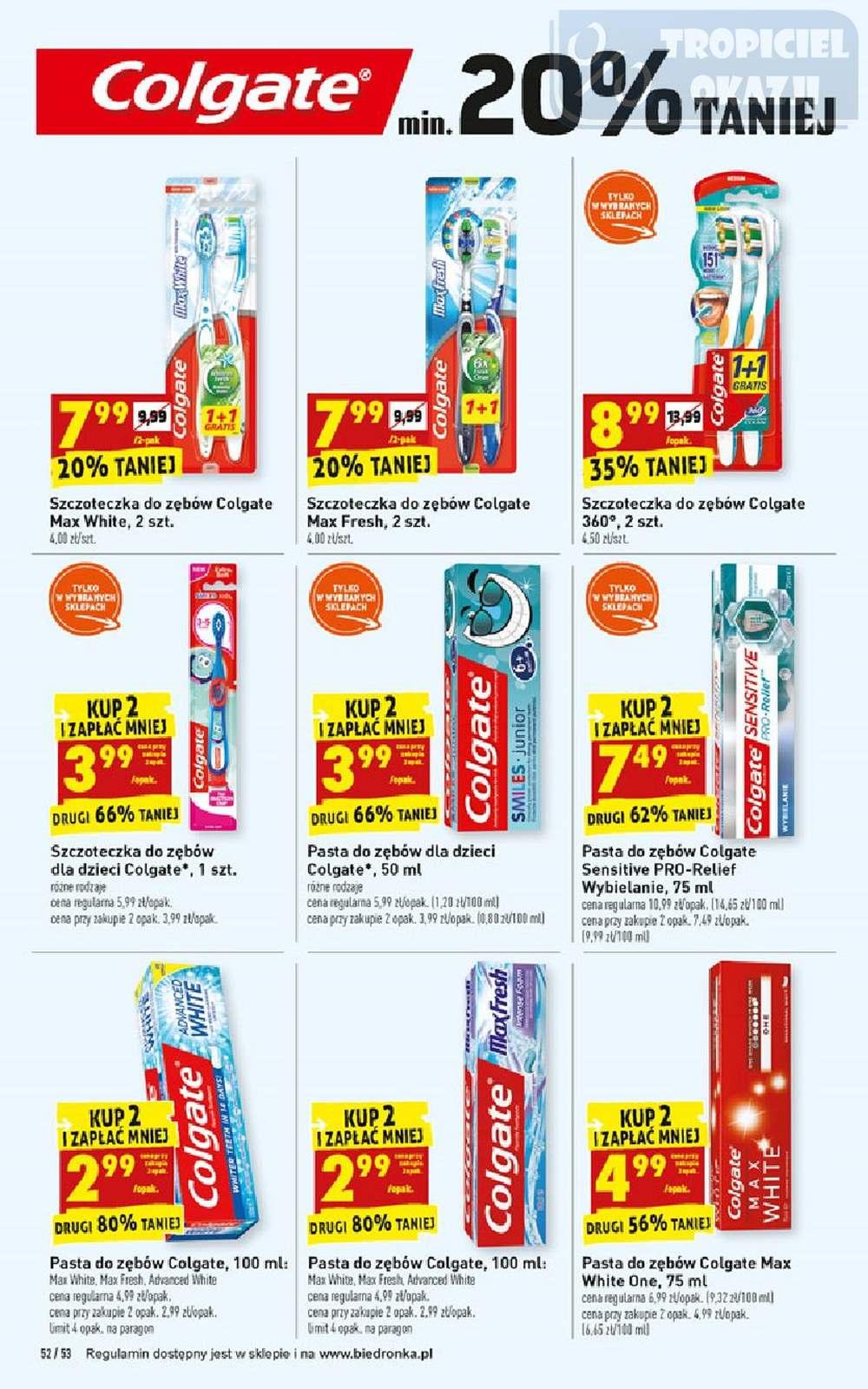 Gazetka promocyjna Biedronka do 16/03/2019 str.52