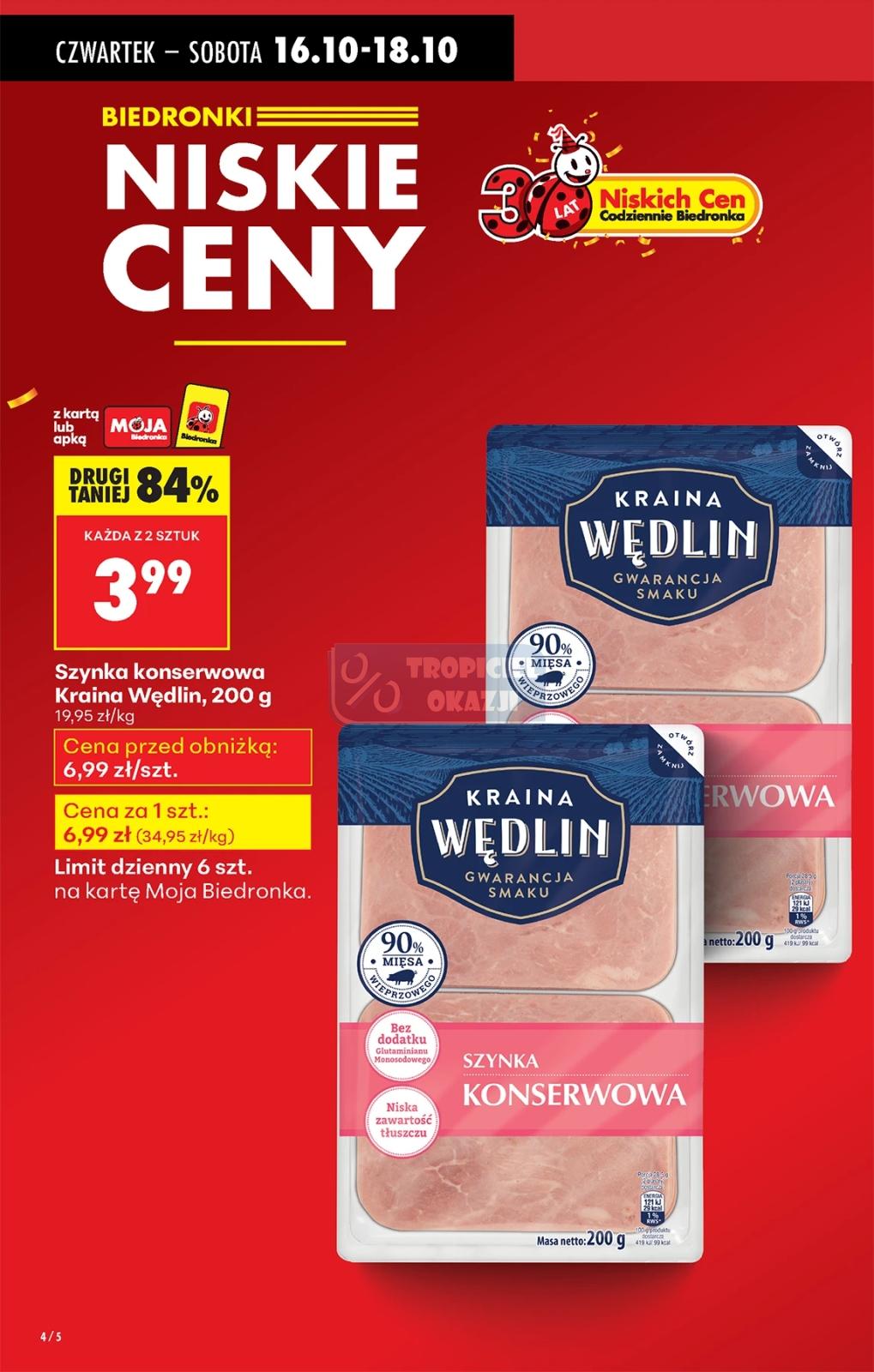 Gazetka promocyjna Biedronka do 22/10/2025 str.4