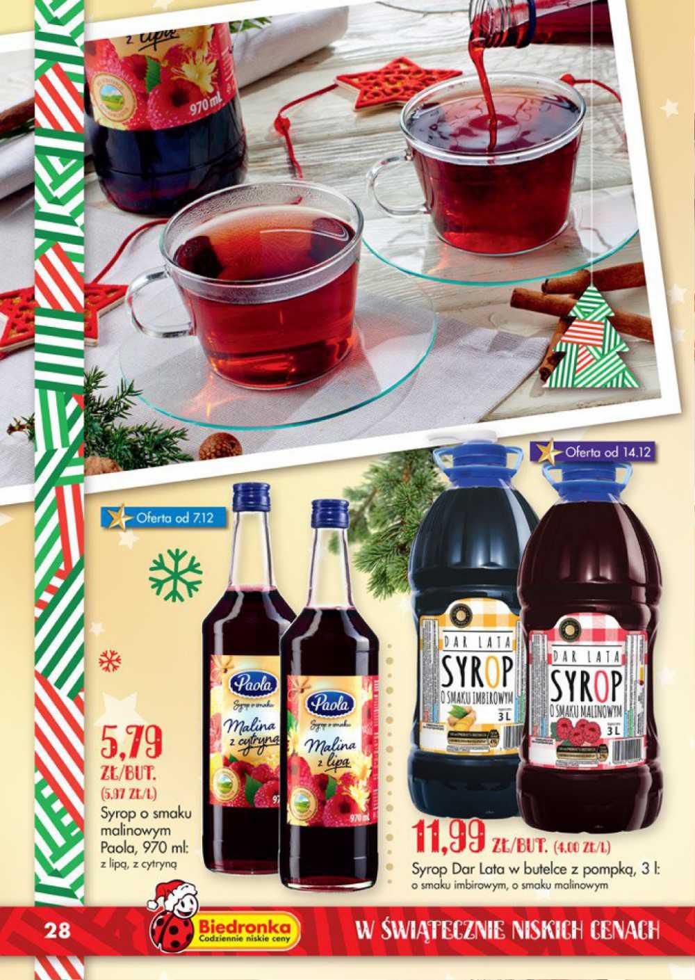 Gazetka promocyjna Biedronka do 27/12/2015 str.28