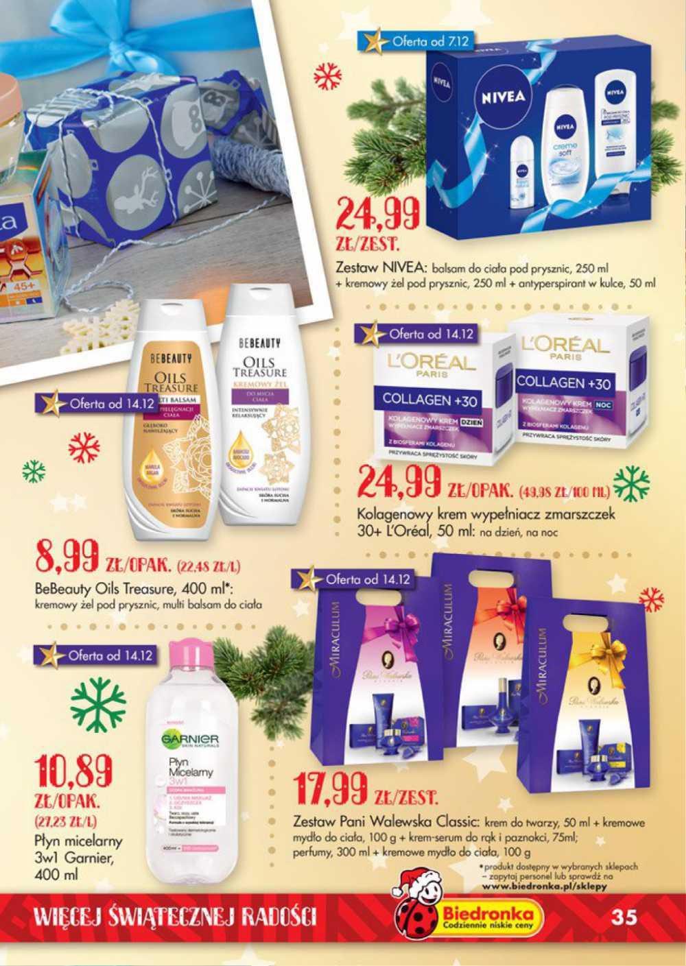 Gazetka promocyjna Biedronka do 27/12/2015 str.35