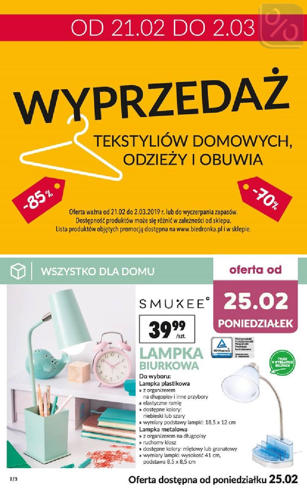 Gazetka promocyjna Biedronka do 13/03/2019 str.2