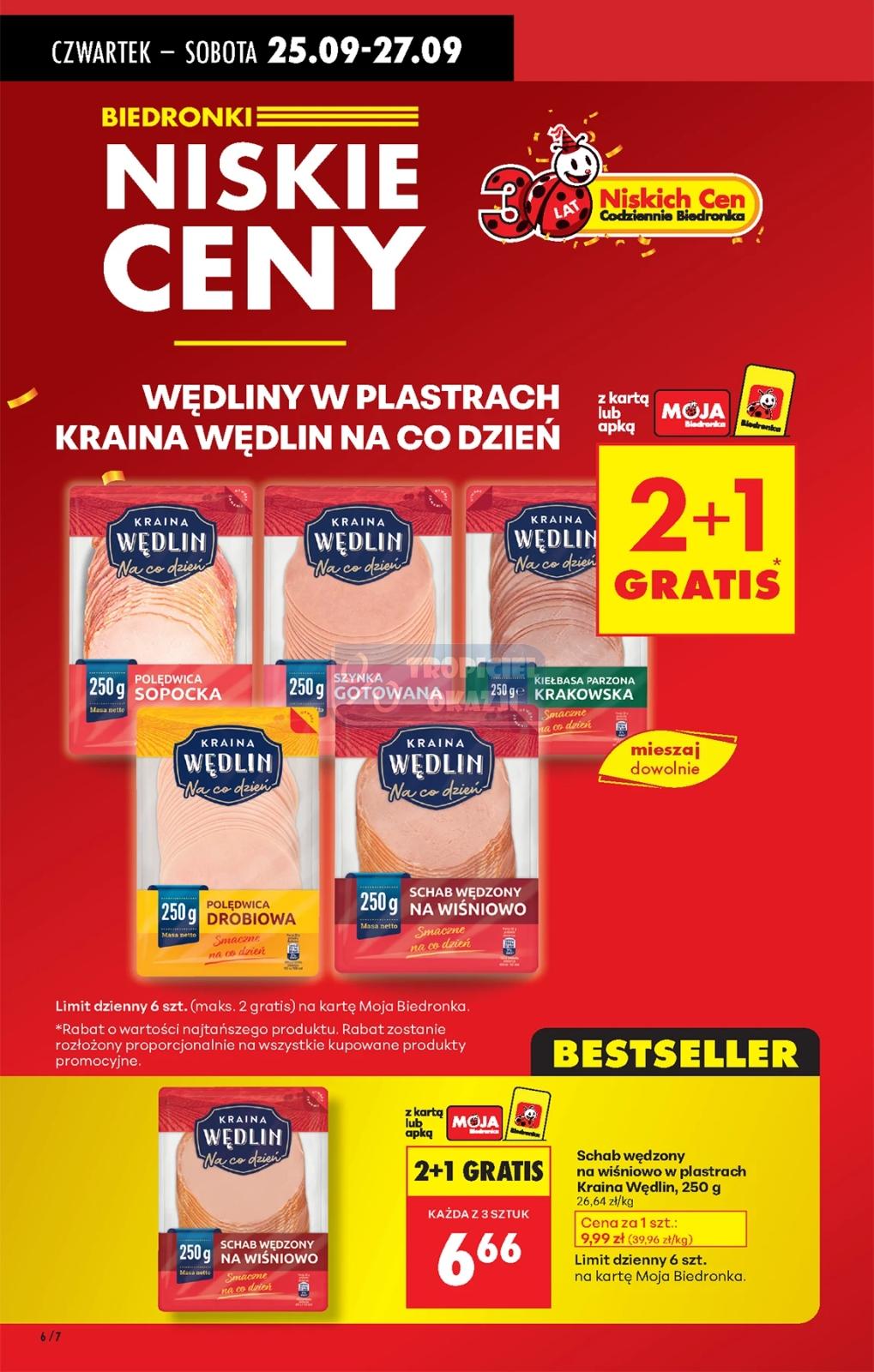 Gazetka promocyjna Biedronka do 01/10/2025 str.6