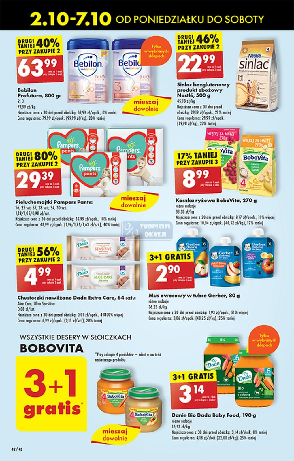 Gazetka promocyjna Biedronka do 07/10/2023 str.42