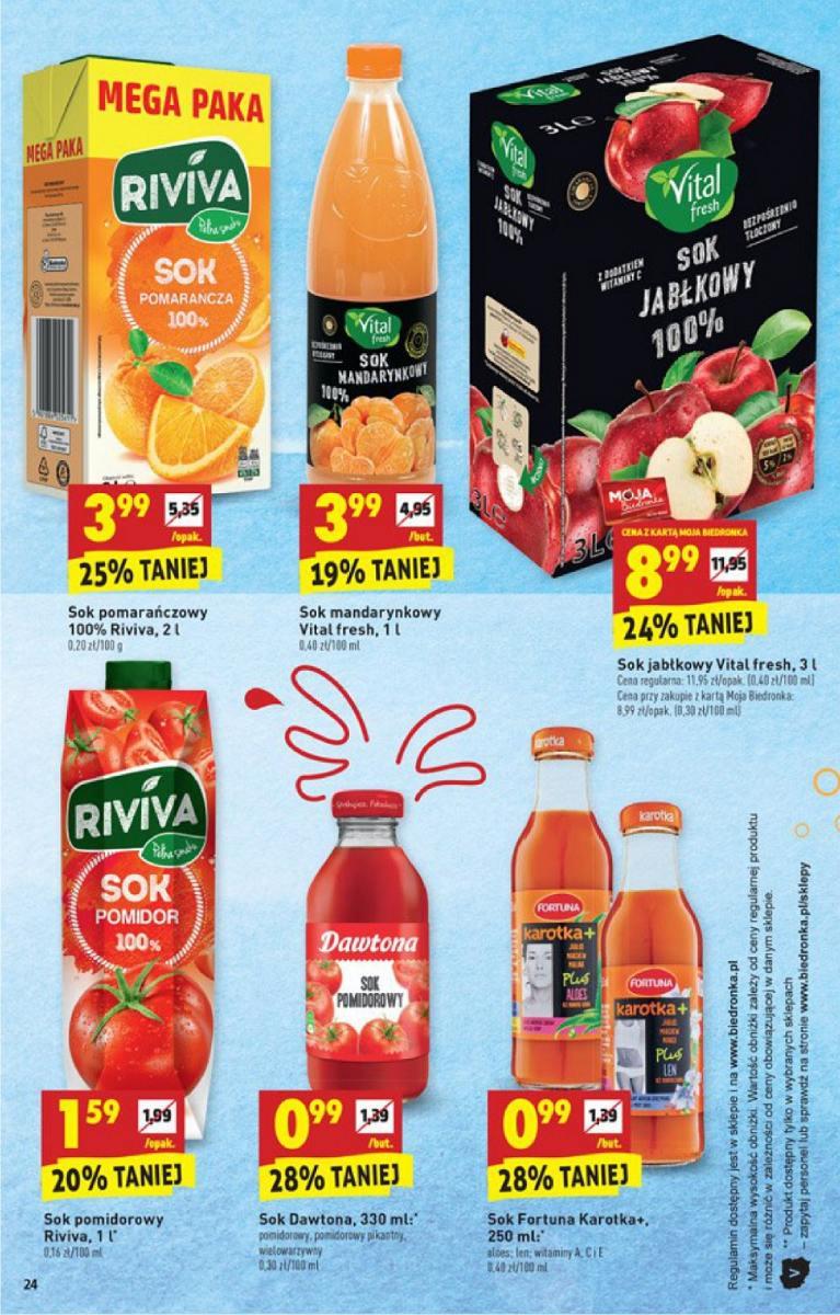 Gazetka promocyjna Biedronka do 07/01/2018 str.24