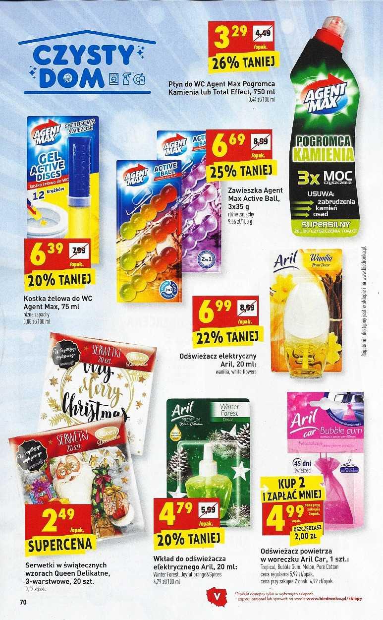Gazetka promocyjna Biedronka do 24/12/2017 str.70