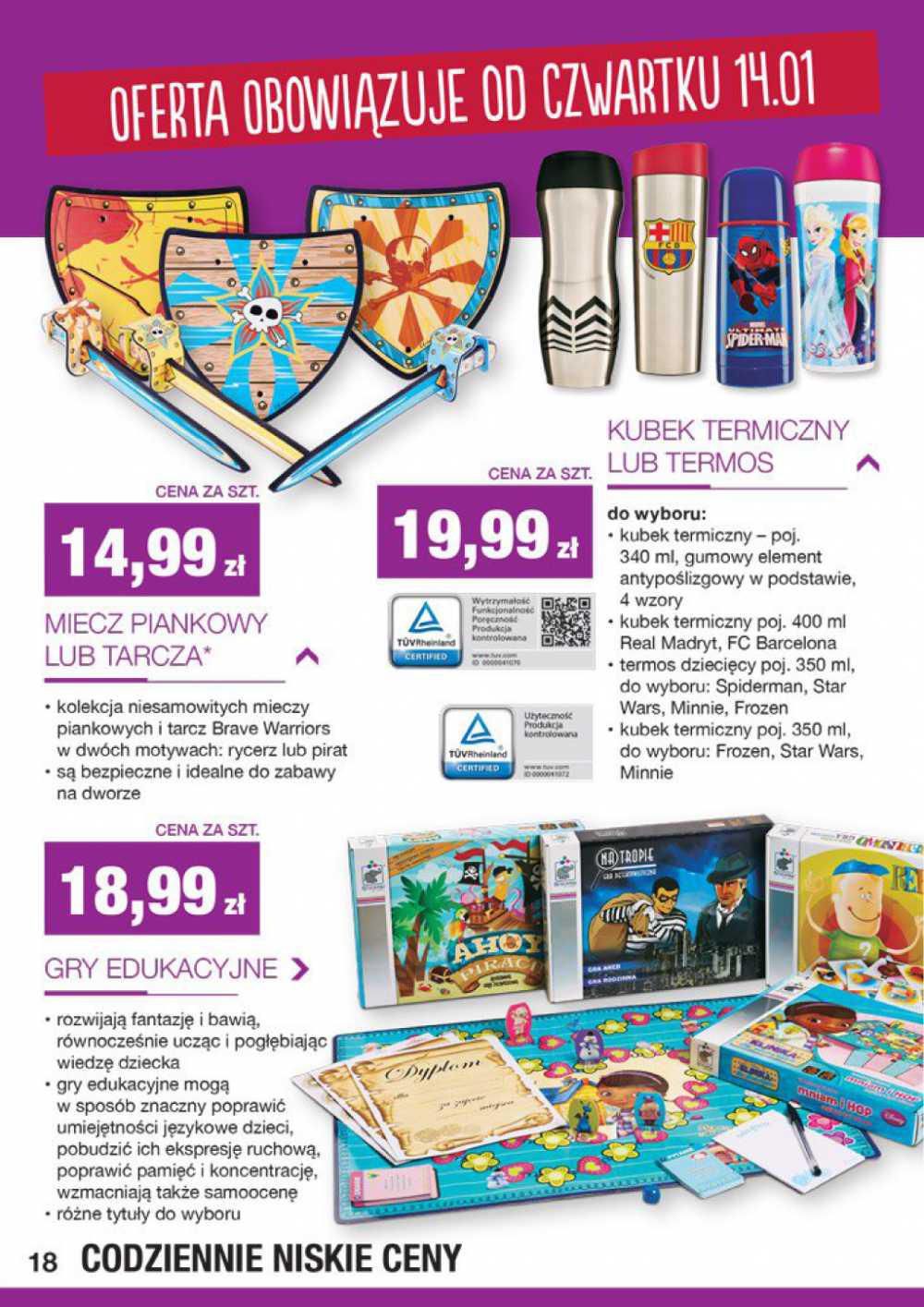 Gazetka promocyjna Biedronka do 24/01/2016 str.18