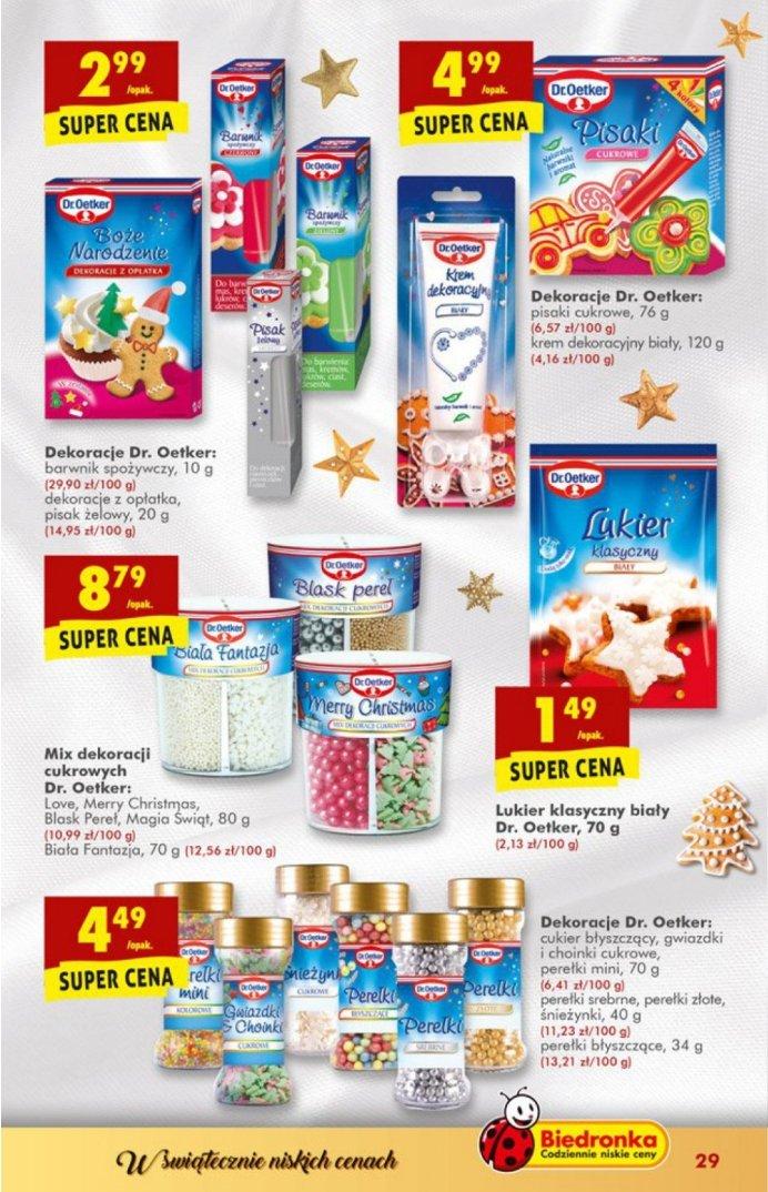 Gazetka promocyjna Biedronka do 23/11/2016 str.29