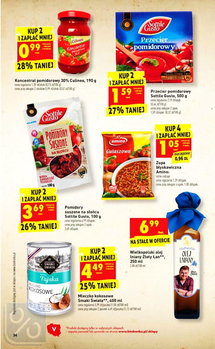 Gazetka promocyjna Biedronka do 07/04/2018 str.34