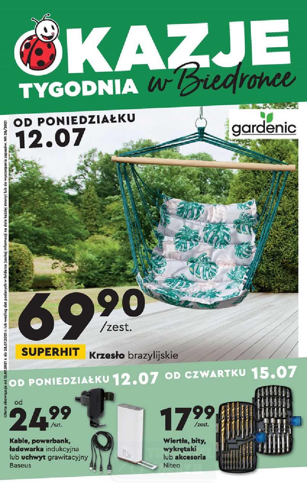 Gazetka promocyjna Biedronka do 28/07/2021 str.1