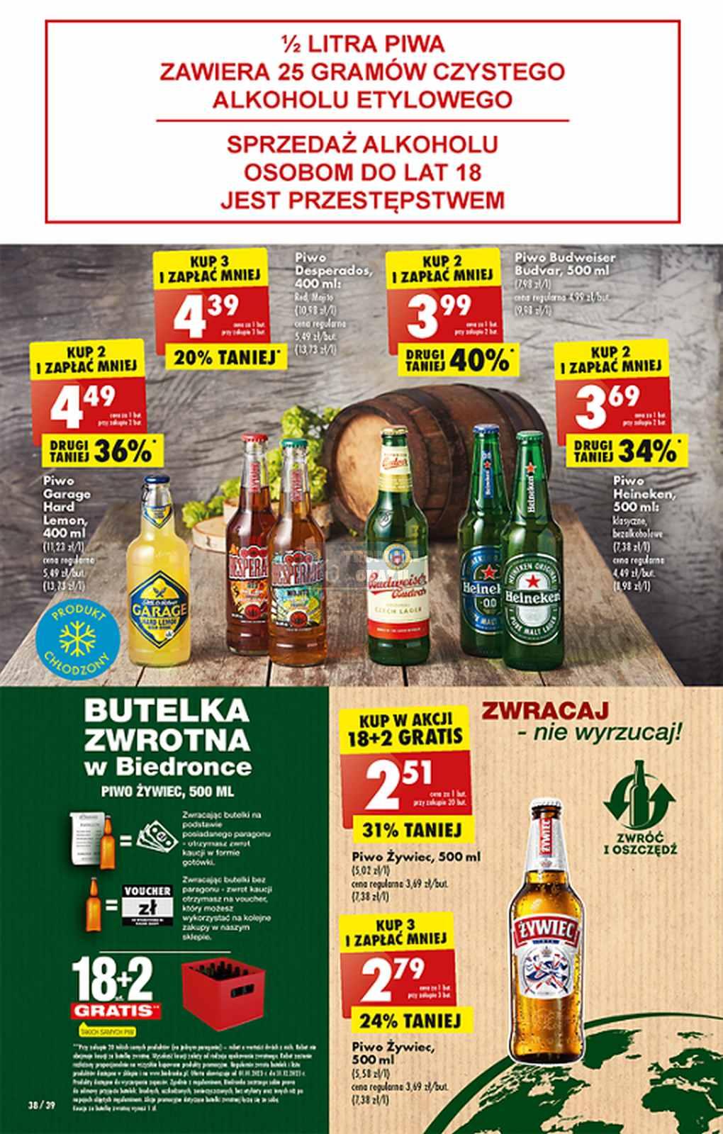 Gazetka promocyjna Biedronka do 08/04/2023 str.38