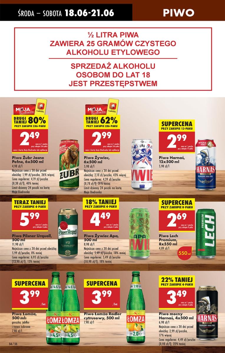 Gazetka promocyjna Biedronka do 25/06/2025 str.54
