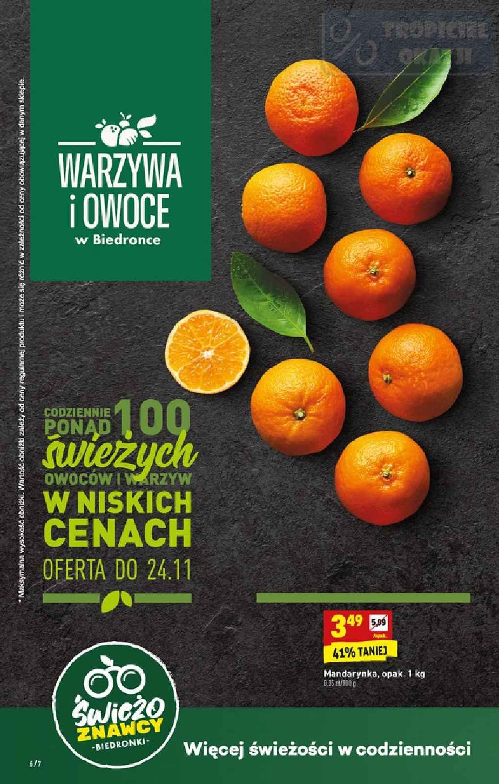 Gazetka promocyjna Biedronka do 27/11/2019 str.6