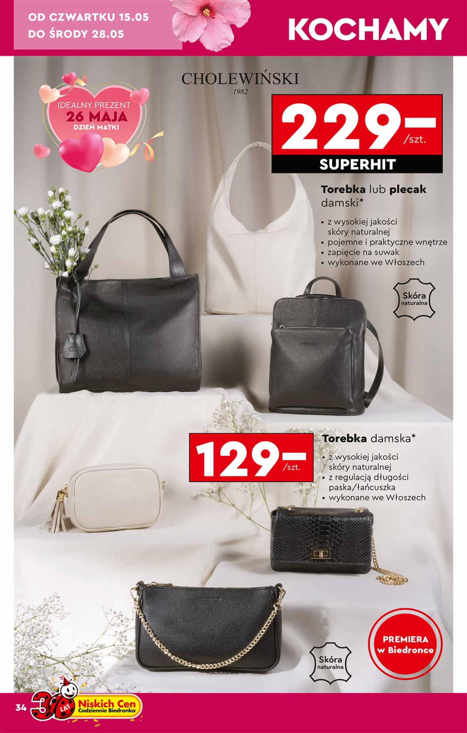 Gazetka promocyjna Biedronka do 24/05/2025 str.34