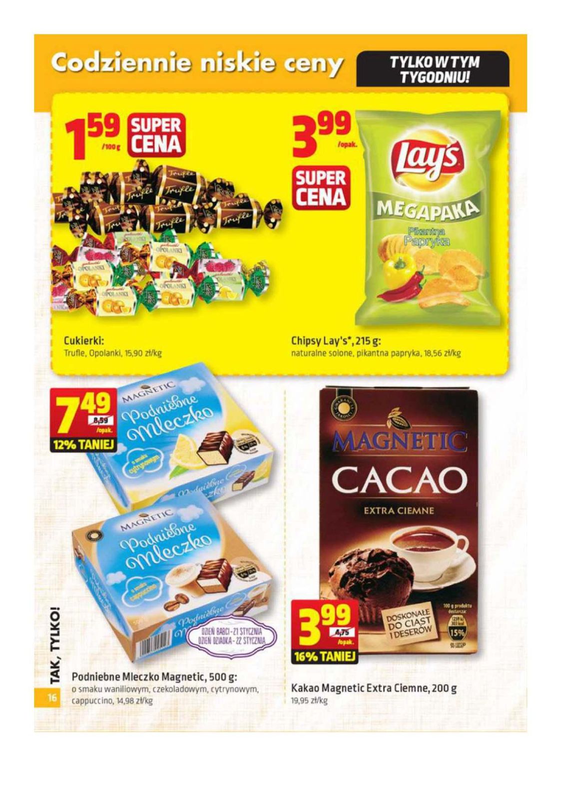 Gazetka promocyjna Biedronka do 27/01/2016 str.16