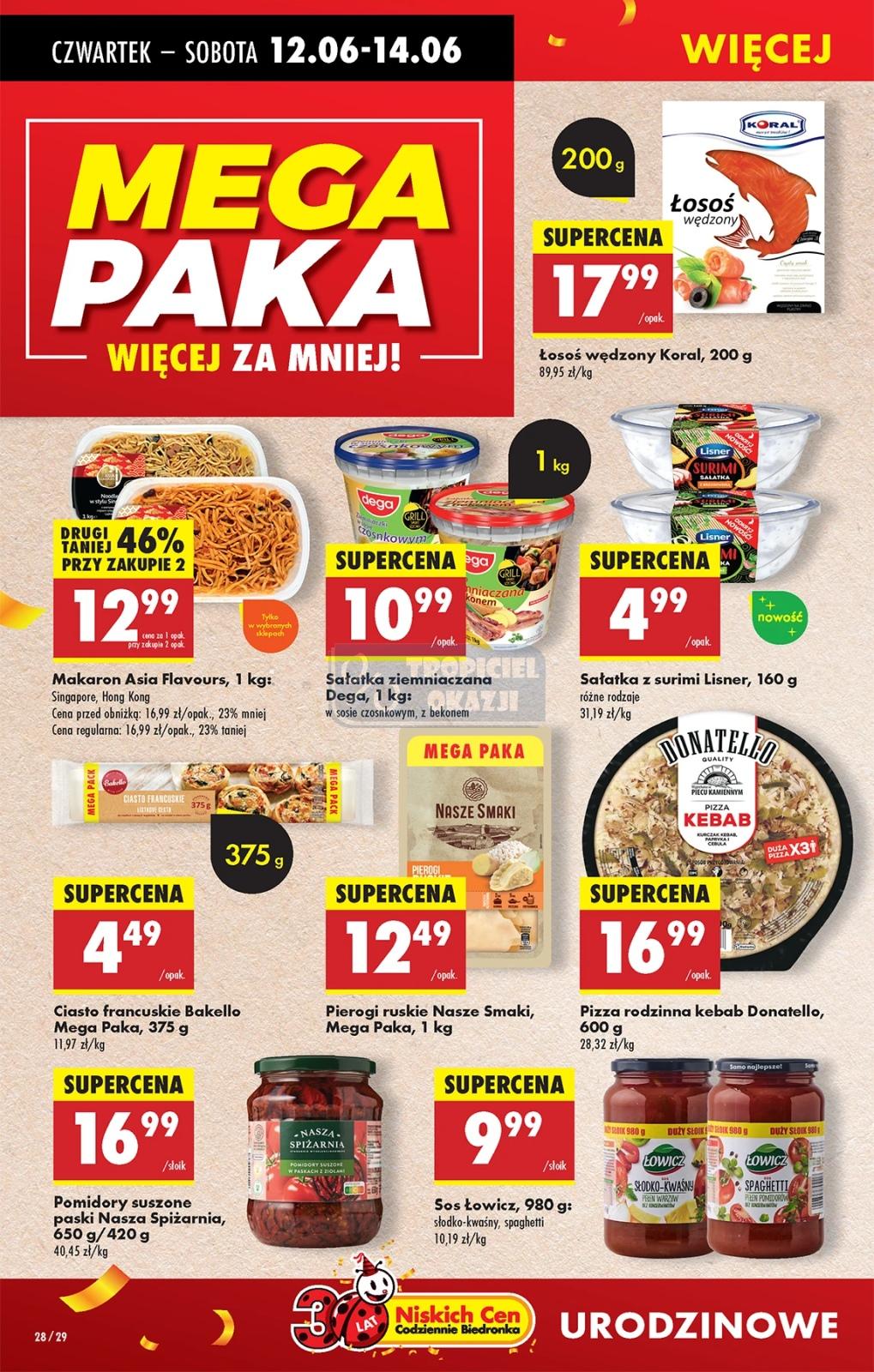 Gazetka promocyjna Biedronka do 18/06/2025 str.28