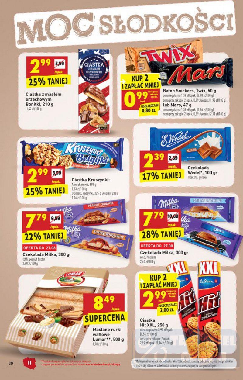 Gazetka promocyjna Biedronka do 30/08/2017 str.20