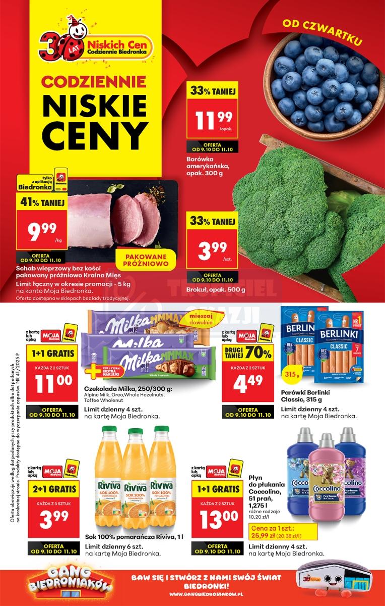 Gazetka promocyjna Biedronka do 15/10/2025 str.1