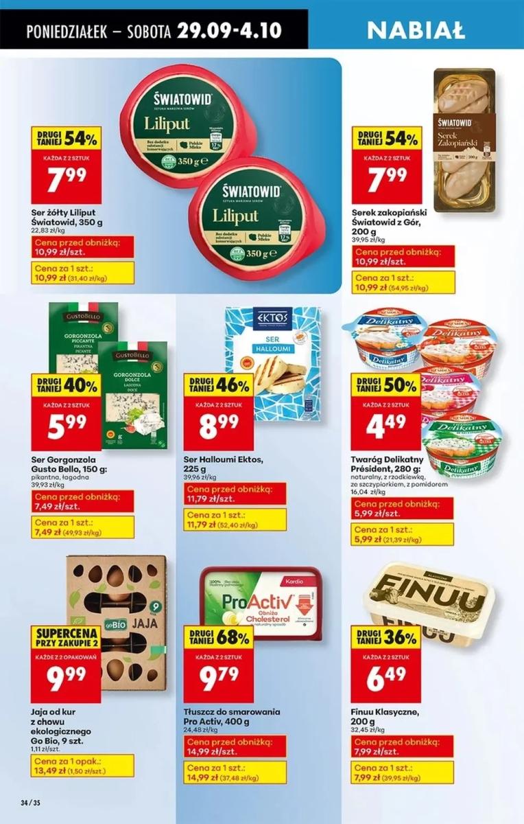 Gazetka promocyjna Biedronka do 04/10/2025 str.34