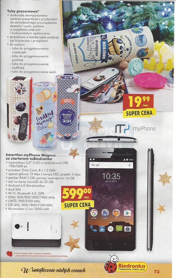 Gazetka promocyjna Biedronka do 30/11/2016 str.73