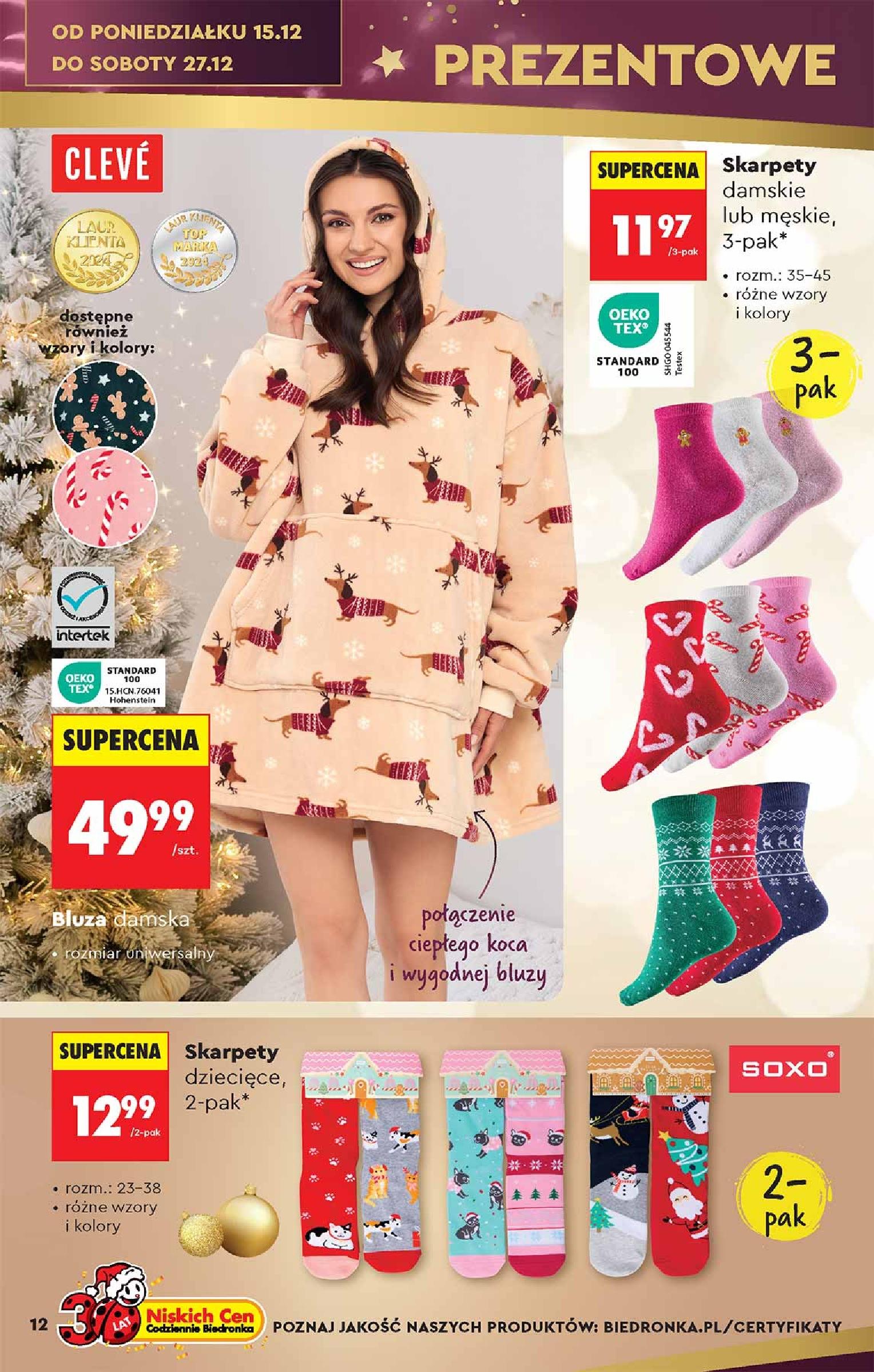Gazetka promocyjna Biedronka do 03/01/2026 str.12