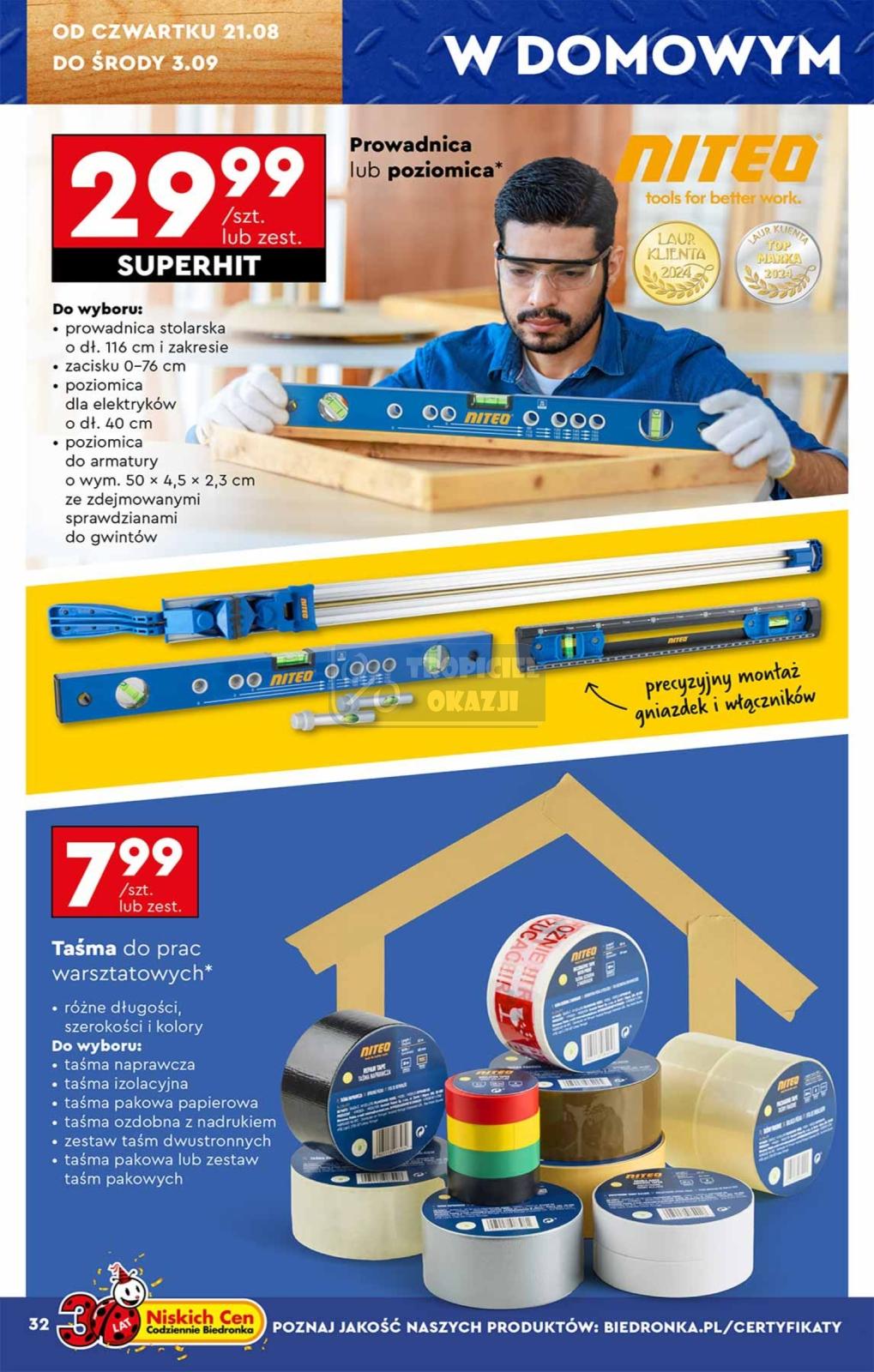Gazetka promocyjna Biedronka do 31/08/2025 str.32