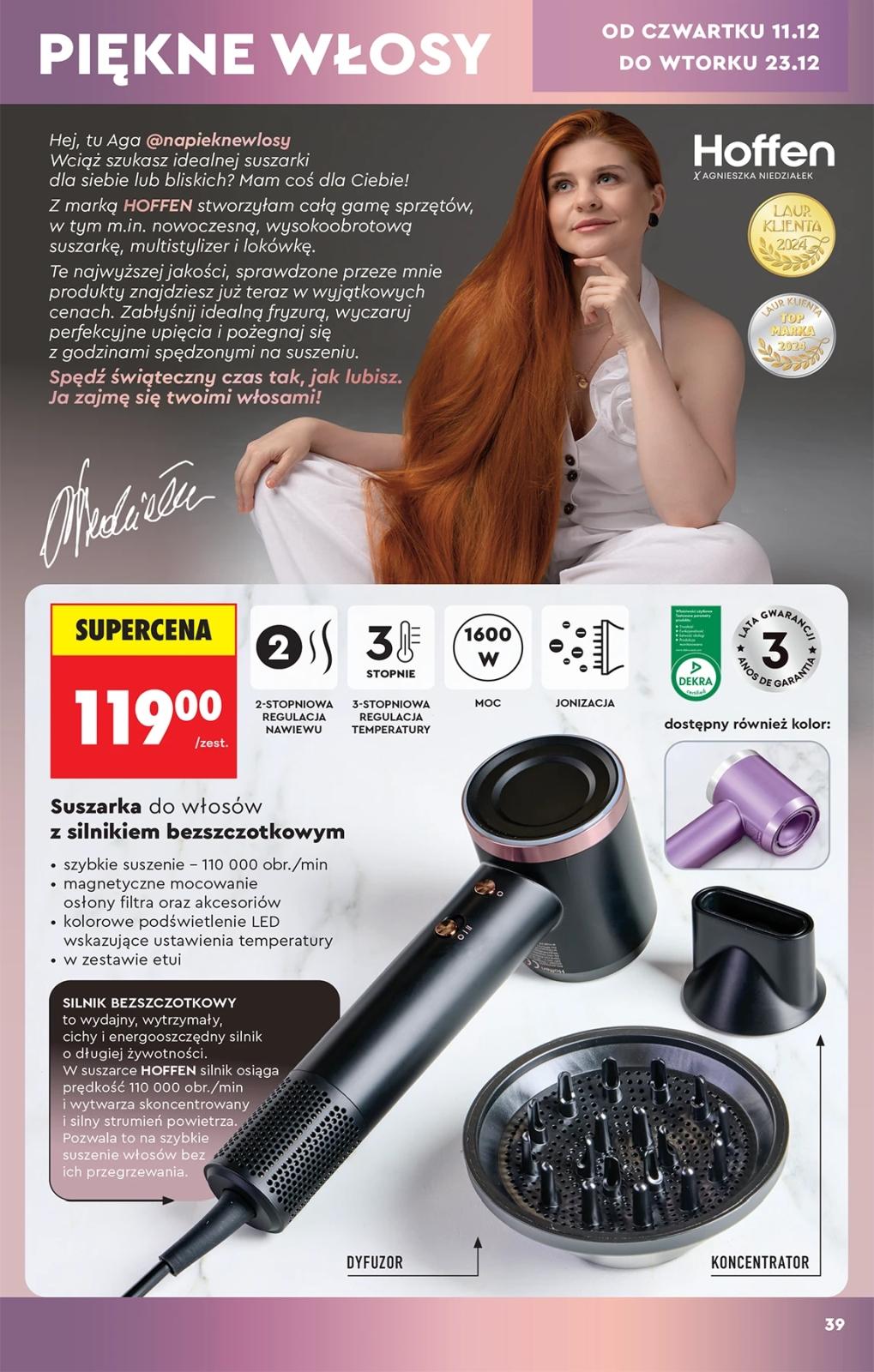 Gazetka promocyjna Biedronka do 23/12/2025 str.39