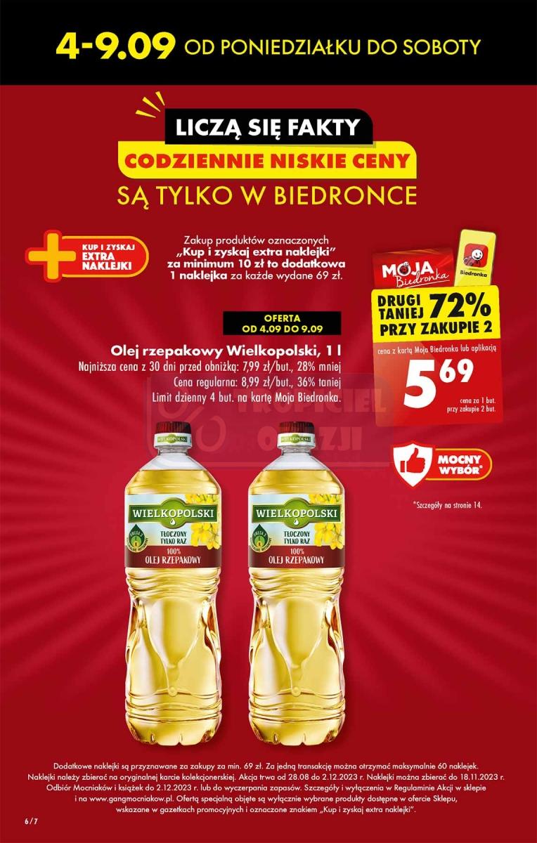 Gazetka promocyjna Biedronka do 13/09/2023 str.6