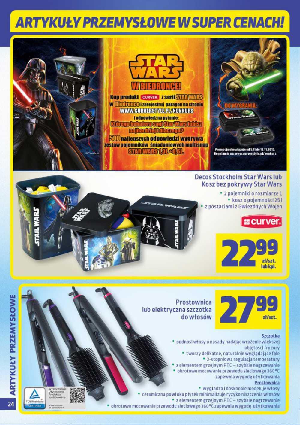 Gazetka promocyjna Biedronka do 11/11/2015 str.24