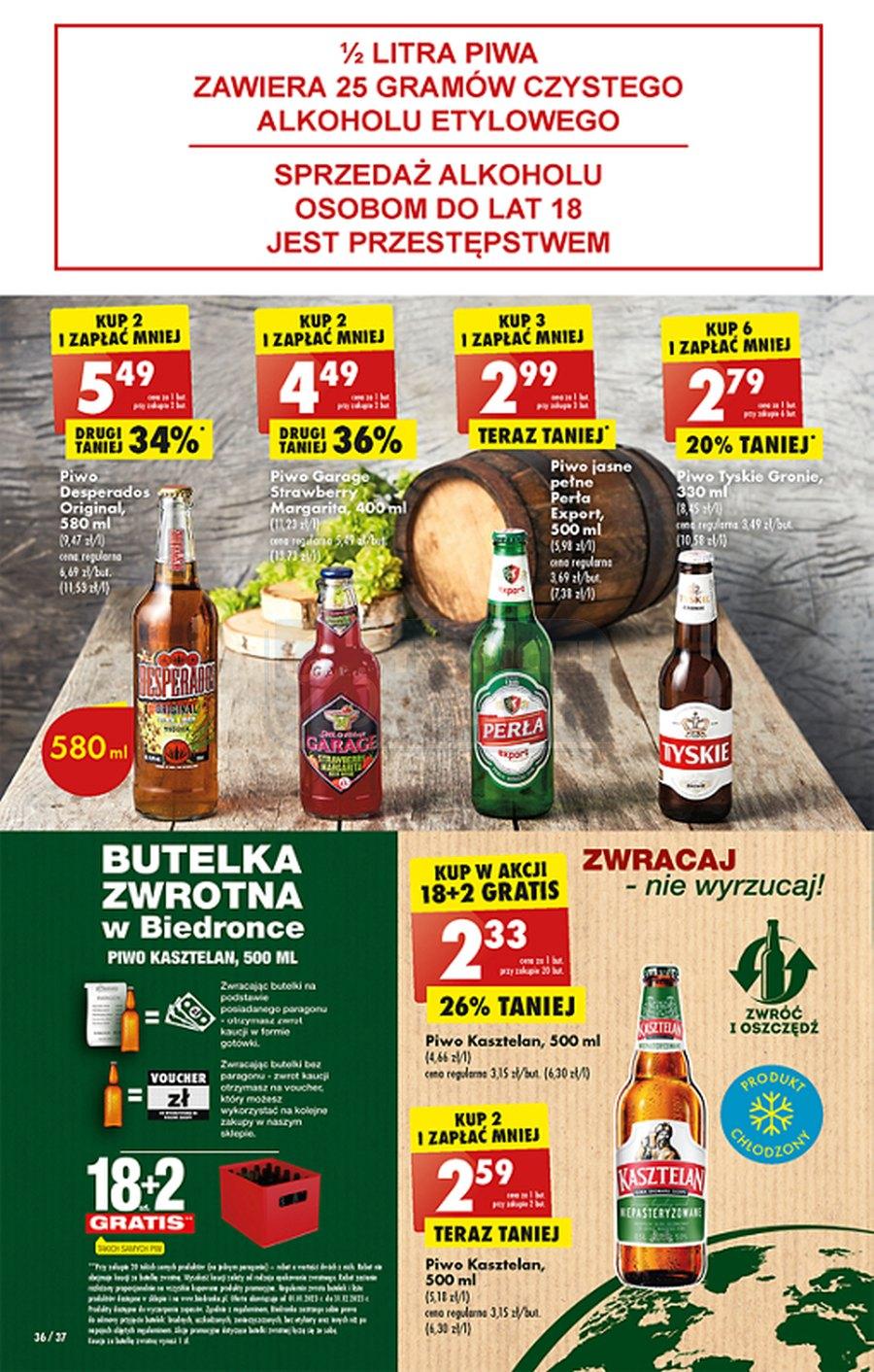 Gazetka promocyjna Biedronka do 22/04/2023 str.36