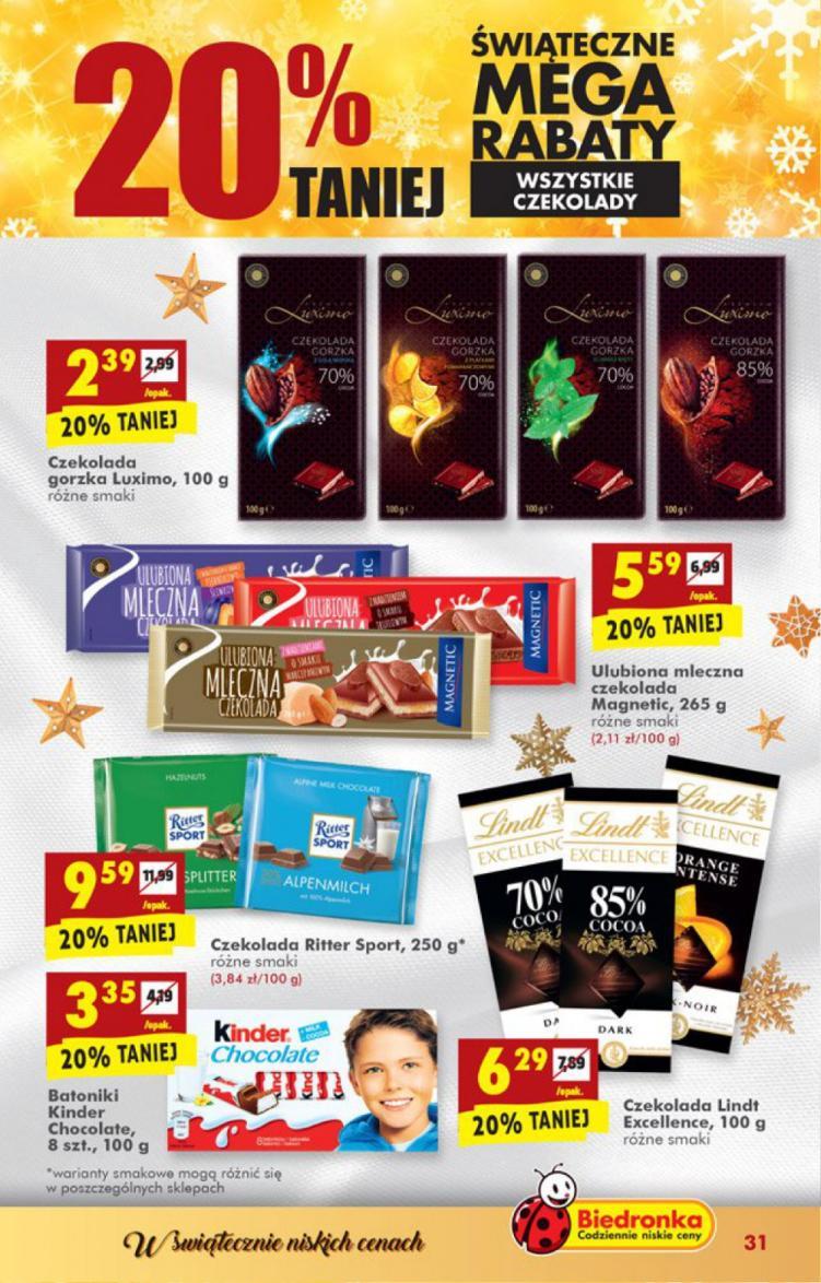Gazetka promocyjna Biedronka do 24/12/2016 str.31