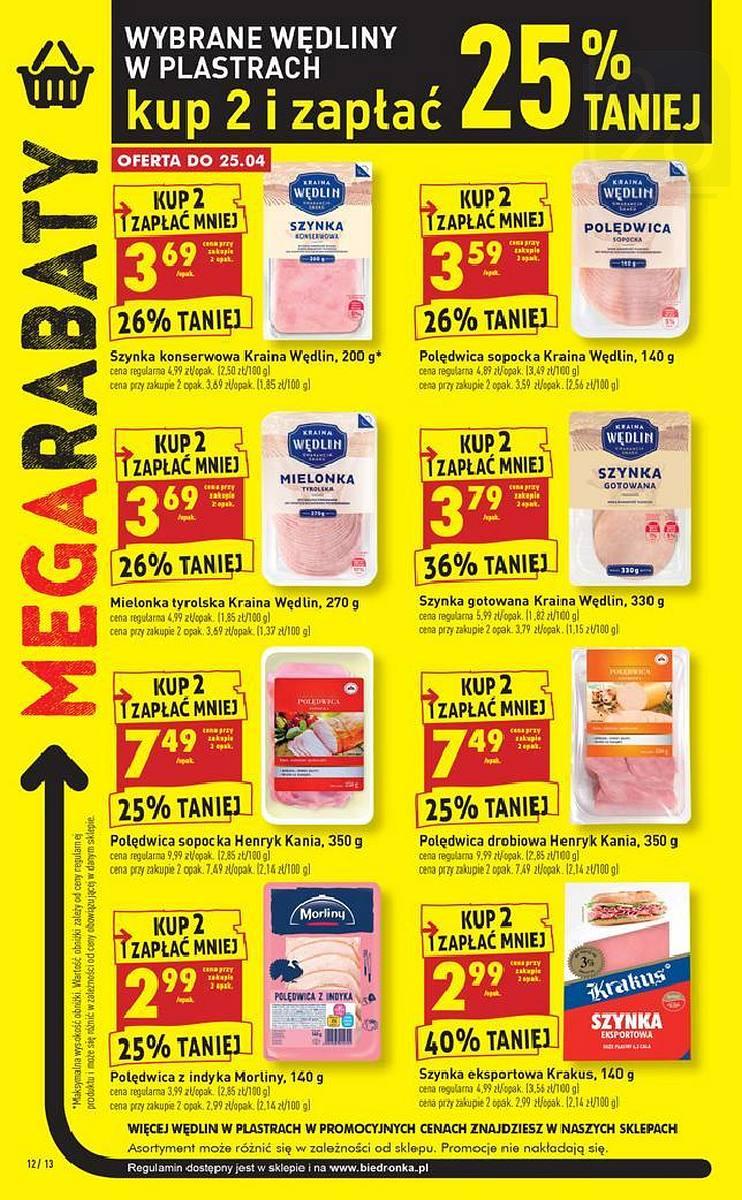 Gazetka promocyjna Biedronka do 29/04/2018 str.12