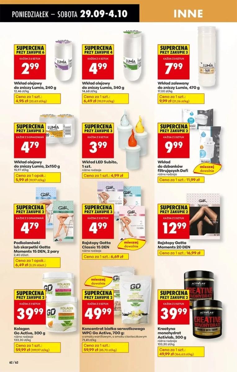 Gazetka promocyjna Biedronka do 04/10/2025 str.62