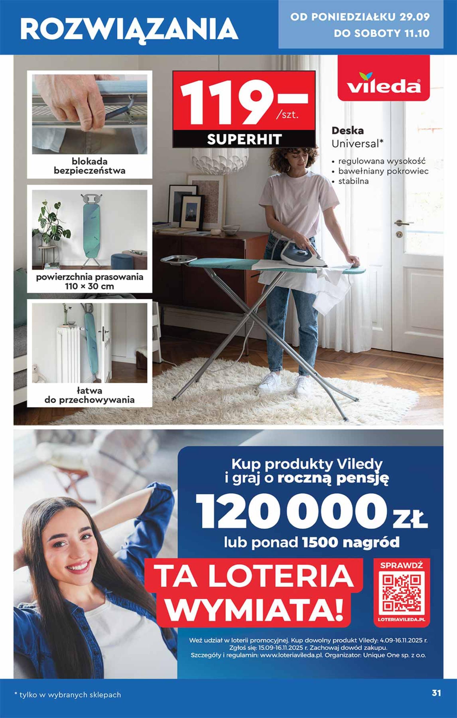Gazetka promocyjna Biedronka do 11/10/2025 str.31