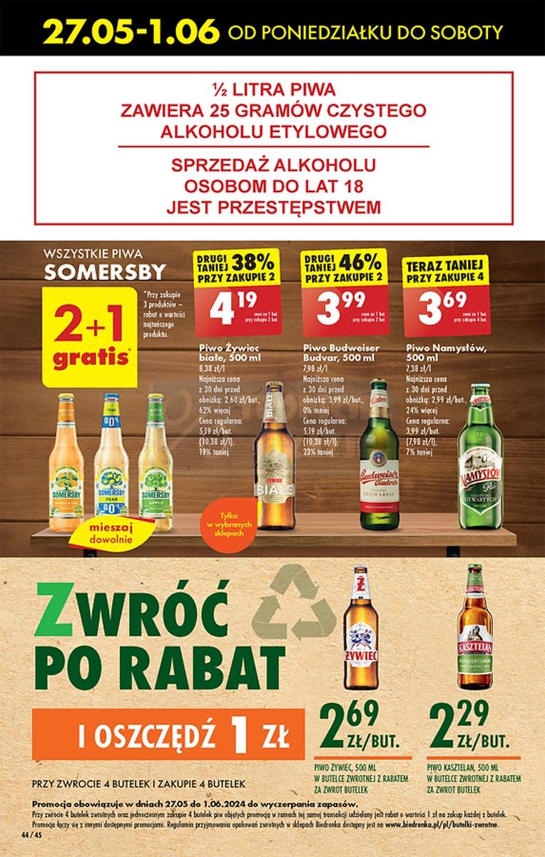 Gazetka promocyjna Biedronka do 01/06/2024 str.44