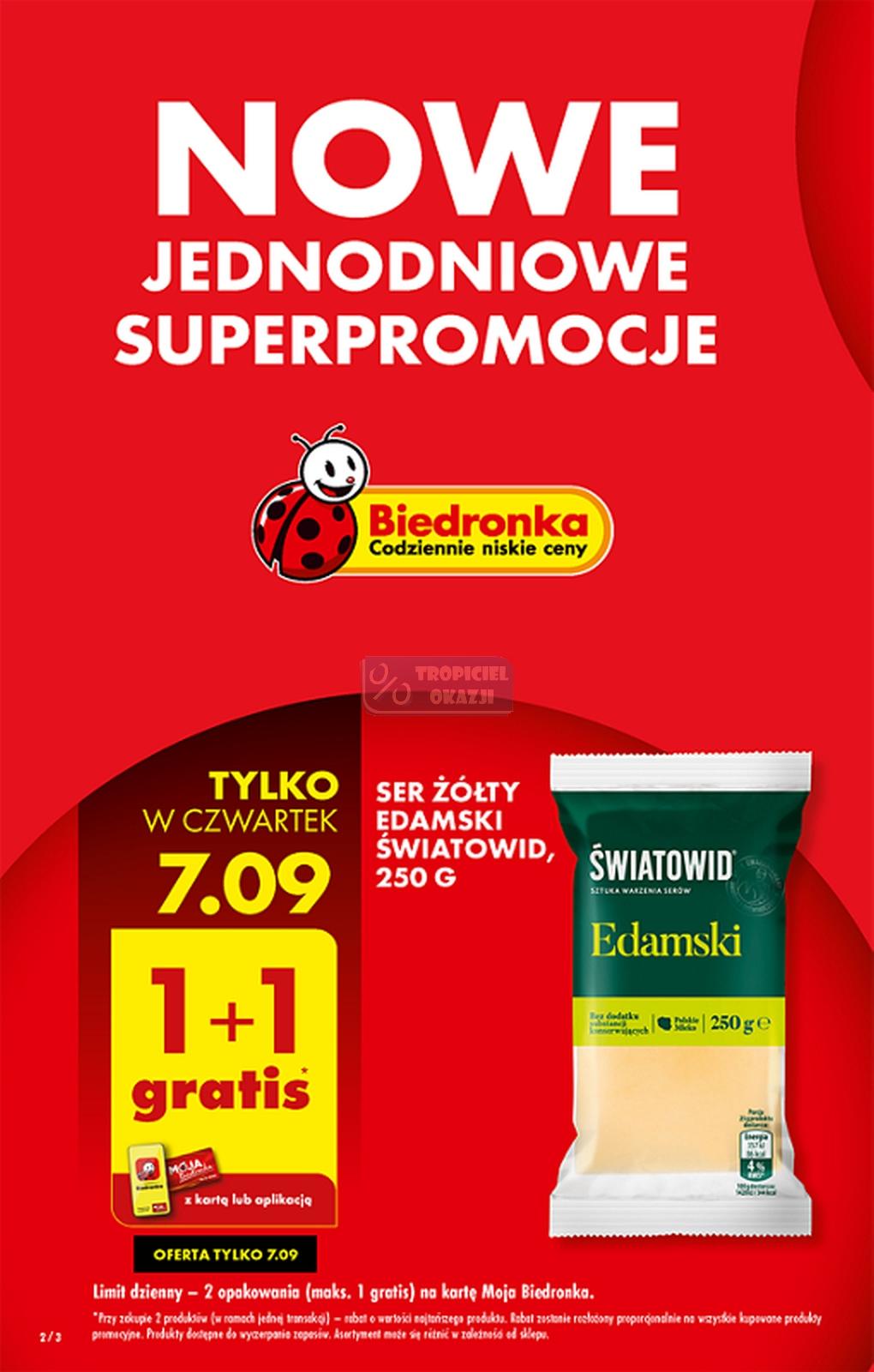 Gazetka promocyjna Biedronka do 13/09/2023 str.2