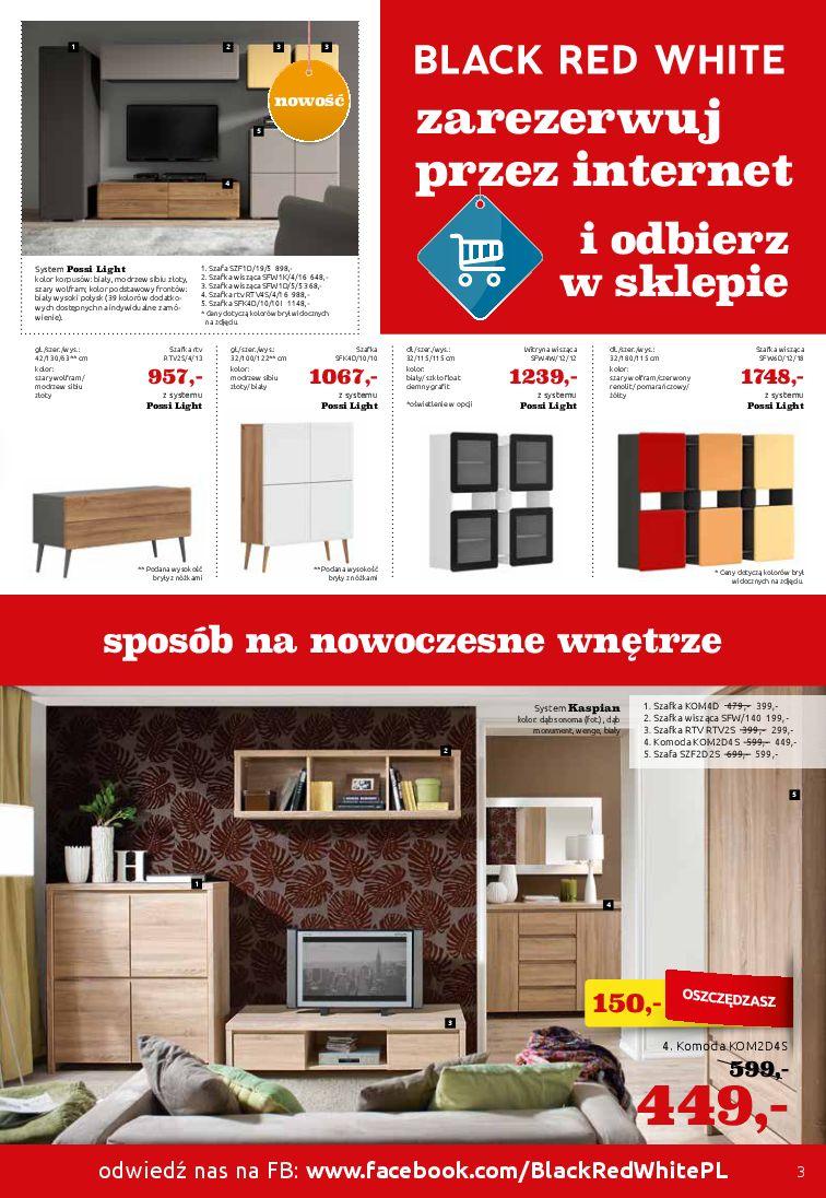 Gazetka promocyjna Black Red White do 17/10/2016 str.3